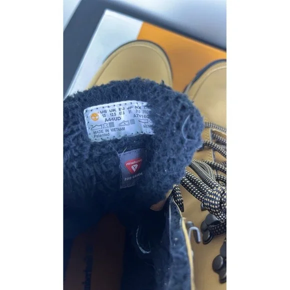 Timberland Mens Sz.13 Treeline WP Insulated Boot 0A44UD Wheat Leather‎ Boot - Picture 9 of 9